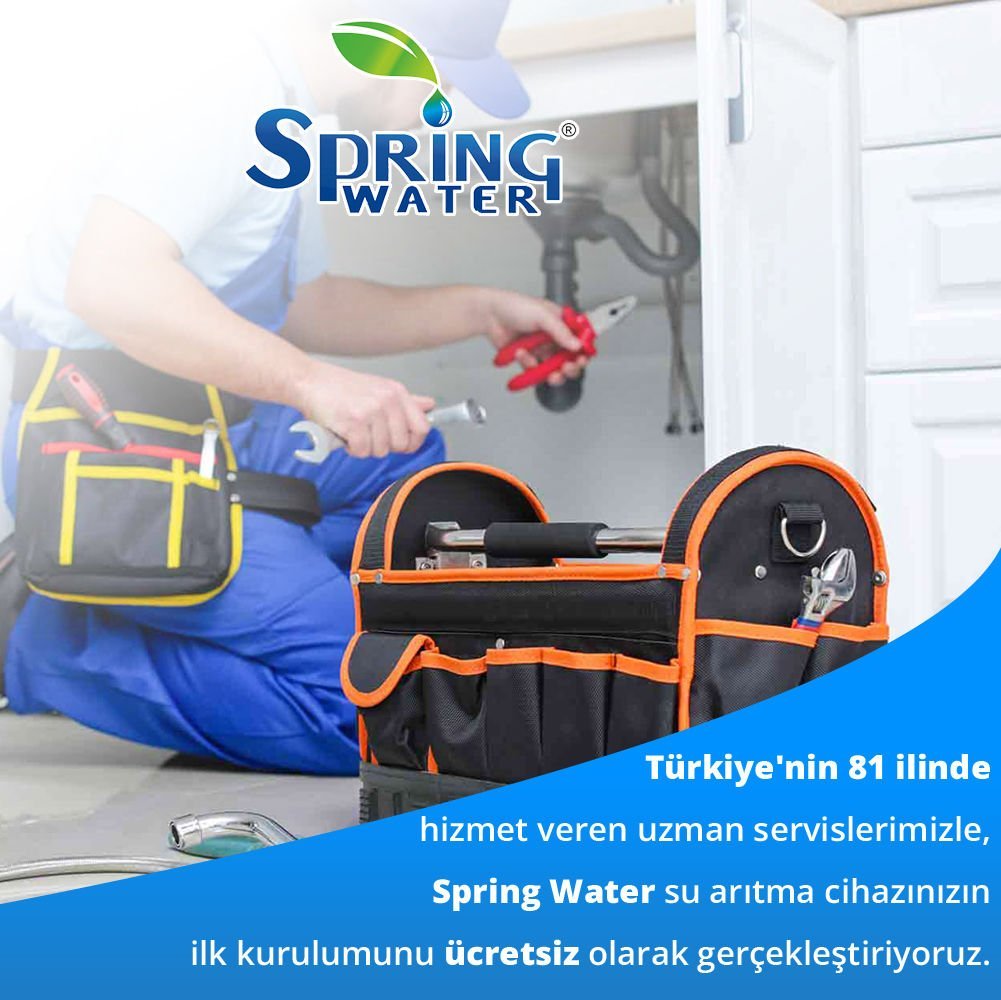 Spring Water Servis Hizmetleri - Ücretsiz İlk Kurulum - İlk Montaj Bedava