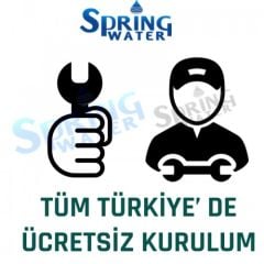 Spring Ultraviyole (UV) Filtreli 11 Aşamalı Su Arıtma Cihazı S-UV11- Su Kaçağı Sensörlü