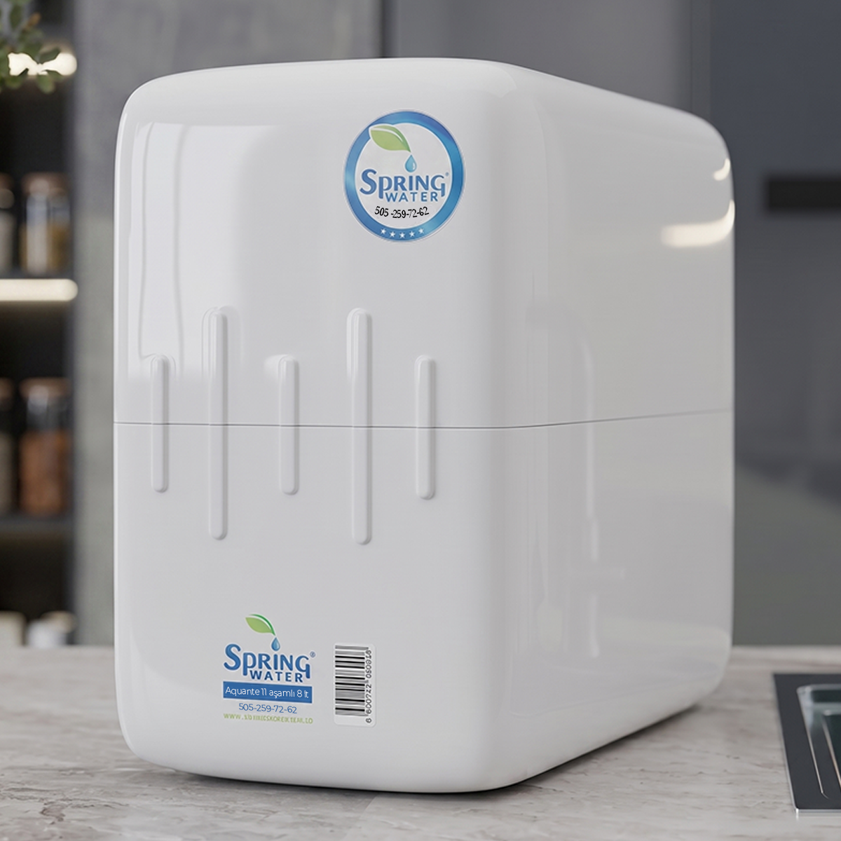 Spring Water Aquante 8 | 11 Aşamalı 8 Litre Su Arıtma Cihazı