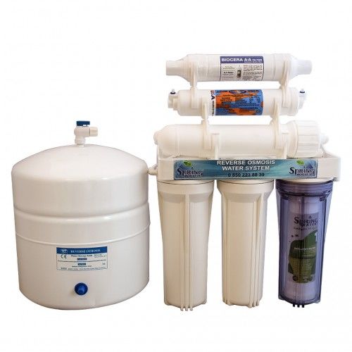 Spring Water ph 9,5 Alkali - Su Arıtma Cihazı - Su Kaçağı Sensörlü