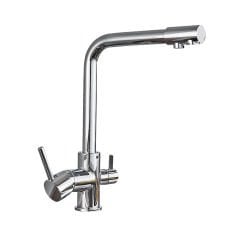 Titanium Ters Ozmoz Omnipure Ve Ultraviyole Filtreli - 3 Fonksiyonlu Musluklu - Pompalı - Dijital Kontrol Ekranlı Su Arıtma Cihazı