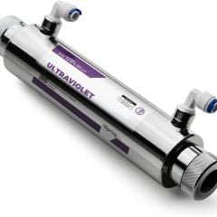 Titanium Ters Ozmoz Omnipure Ve Ultraviyole Filtreli - 3 Fonksiyonlu Musluklu - Pompalı - Dijital Kontrol Ekranlı Su Arıtma Cihazı