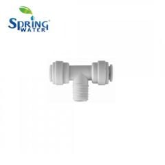 Quick 6064 Tee Union 3/8”T - 1/4” - 3/8”T