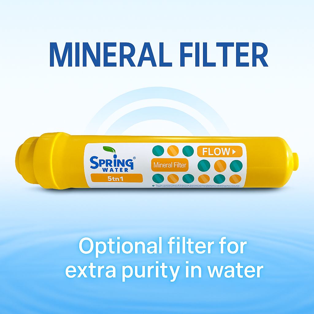 Spring Water Mineral Filtre