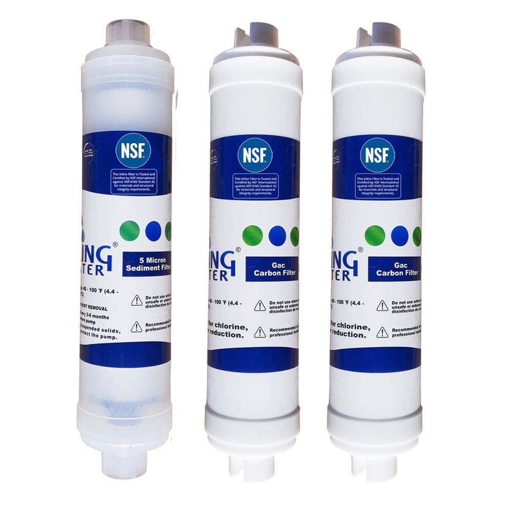 Spring Water 3'lü Inline Ön Filtre Seti (11 Aşamalı Cihazlar İçin)