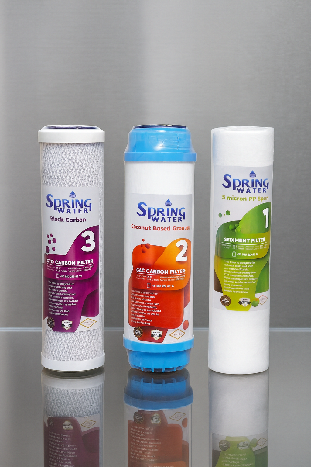 Açık Ön Üçlü Filtre Seti SW-AOUFS