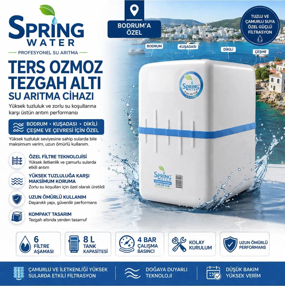 Bodrum Su Arıtma Cihazı Satış ve Servisi