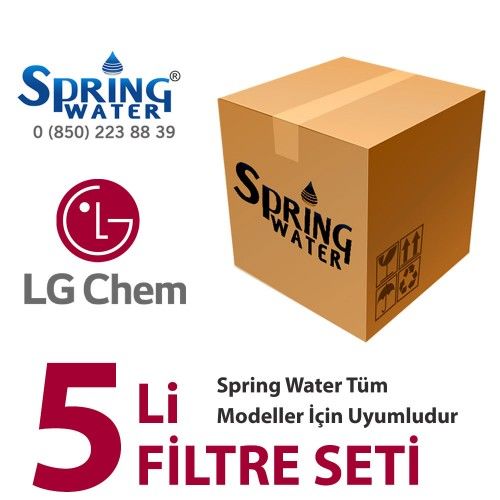 LG Membranlı Cihazlar İçin 5 Li Filtre Seti