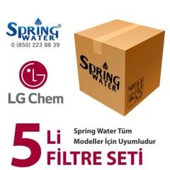LG Membranlı Cihazlar İçin 5 Li Filtre Seti