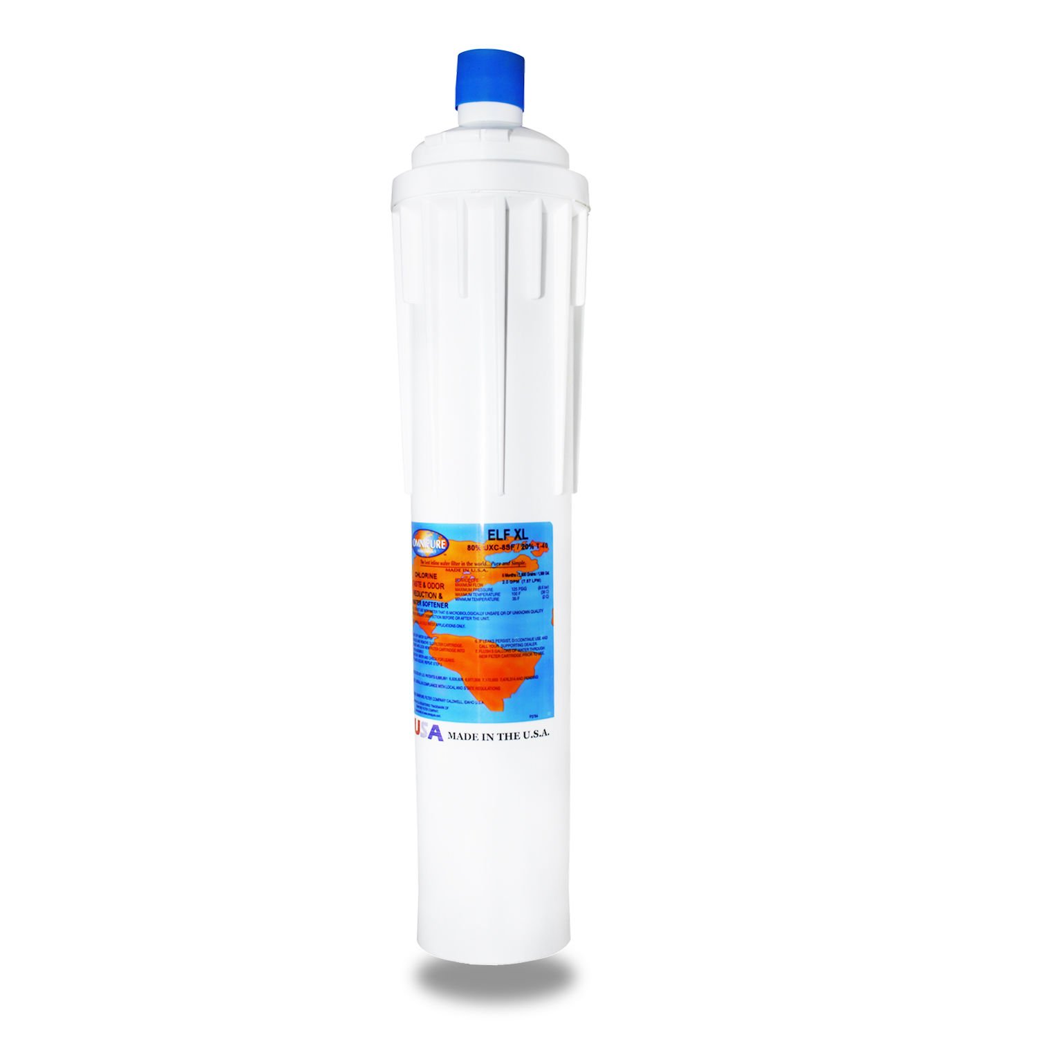 OMNIPURE ELF Premium Karbon + Reçin 15 inç Su Arıtma Cihazı