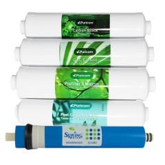 Puricom Ön 5\'lü Inline Su Arıtma Cihazı İçin Filtre Seti