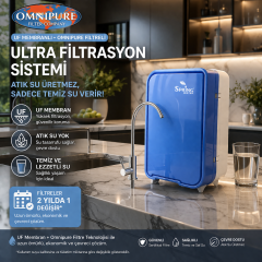CrystalClear Mini Uf Membran Direk Akış Su Arıtma Cihazı