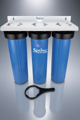Spring Water 3'lü Big Blue Daire Girişi Su Arıtma Sistemi | 20 inç