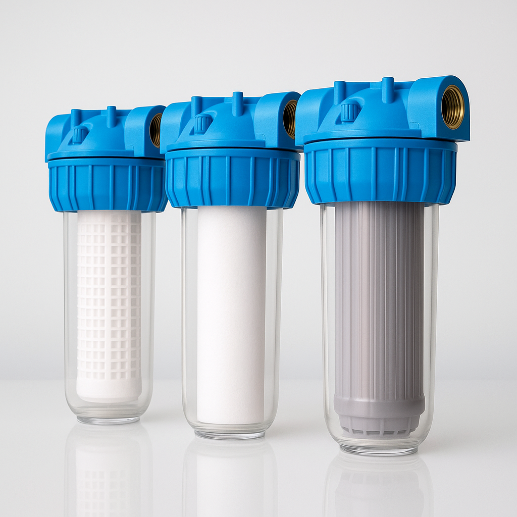 Tesisat Tipi 3'lü Daire Girişi Toptan Su Arıtma Filtresi