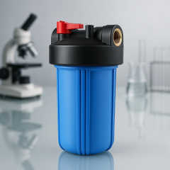 Big Blue 10'' Ağır Hizmet Tipi Filtre Housing (Kap) - 1'' Giriş/Çıkış + Sediment Filtre