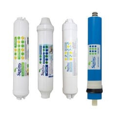 Spring Water Son Aşama Filtre Seti – 100 GPD Membran, Mineral, Alkali ve Tatlandırıcı Filtre