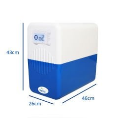 NSF Sertifikalı 11 Aşamalı Ters Ozmoz Dijital Kontrollü Su Arıtma Cihazı - 8 Litre Tank ve Pompa