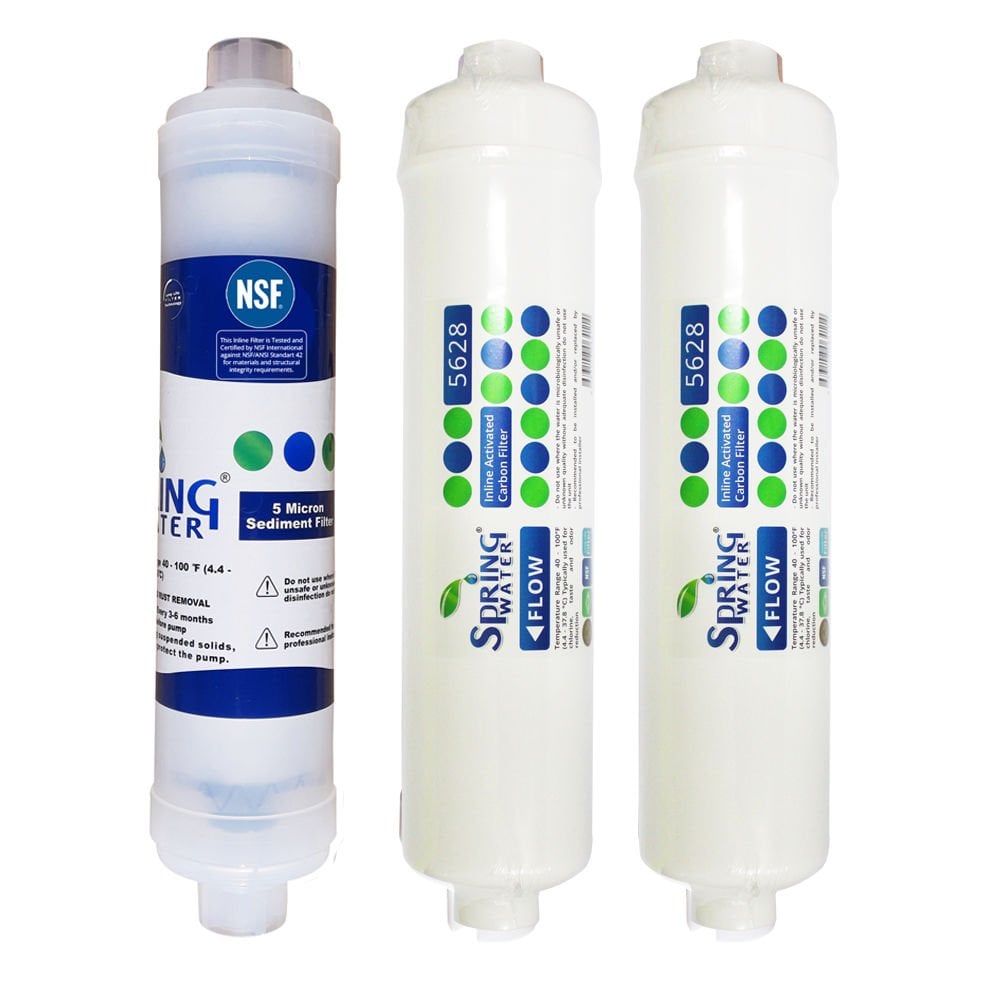 Spring Water 5628 3'lü Ön Filtre Seti (PH-PLUS, BIO ve AQUALOVE Cihazlar İçin)