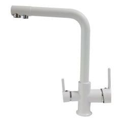 Üç Yollu Musluk Beyaz (Sıcak - Soğuk - Arıtılmış Su)