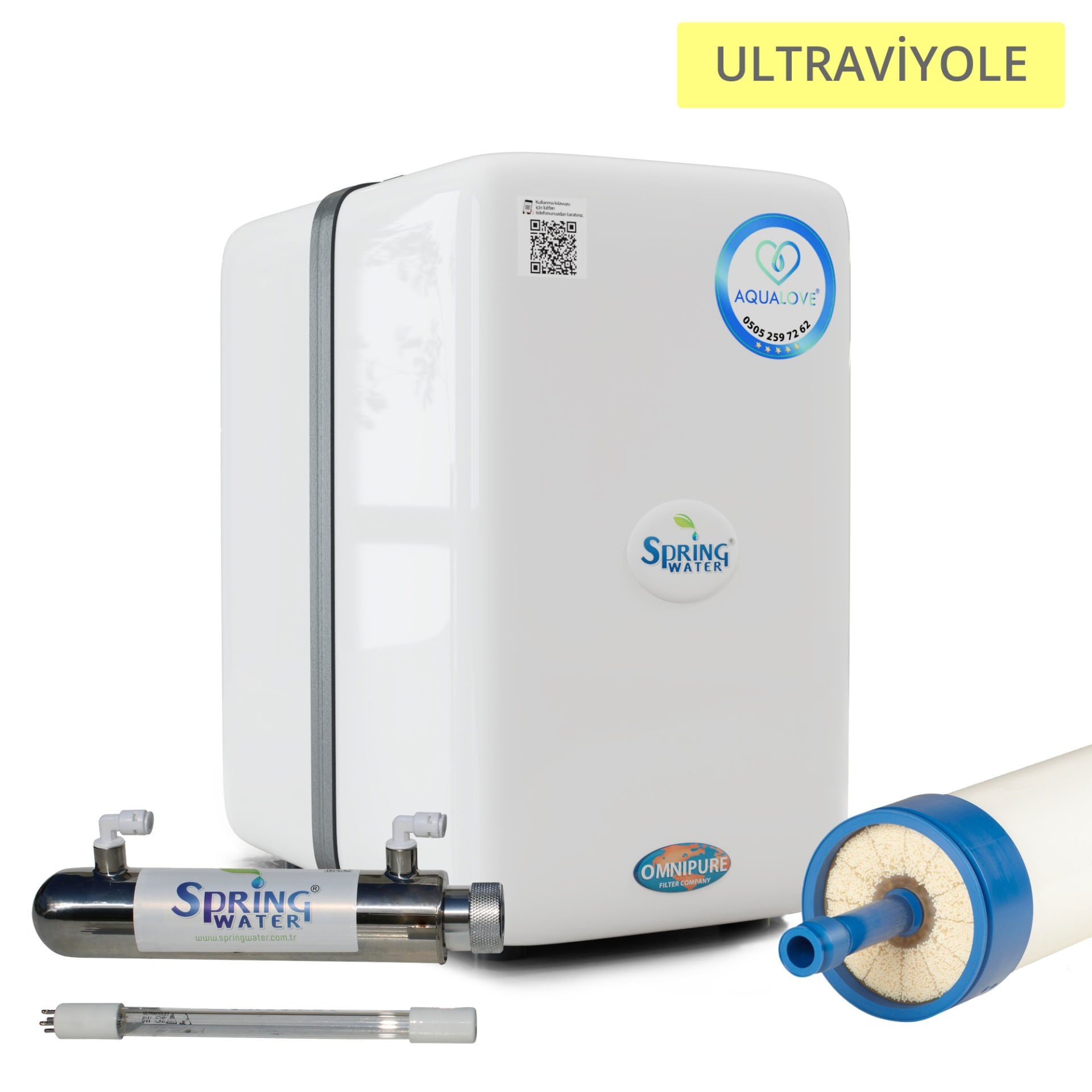 Aqua Love Pure Plus - Atık Atmayan - UF ve UV Filtreli - Su Arıtma Cihazı