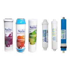 Spring Water 6'lı Filtre Seti – Açık Kasa Su Arıtma Cihazları İçin
