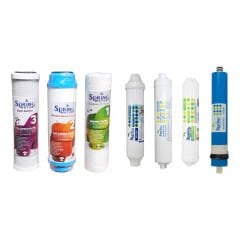 Spring Water 7'li Filtre Seti – Açık Kasa Su Arıtma Cihazları İçin