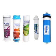 Spring Water 300 GPD 5’li Housing Tip Su Arıtma Filtresi Seti – Yüksek Debi Performansı