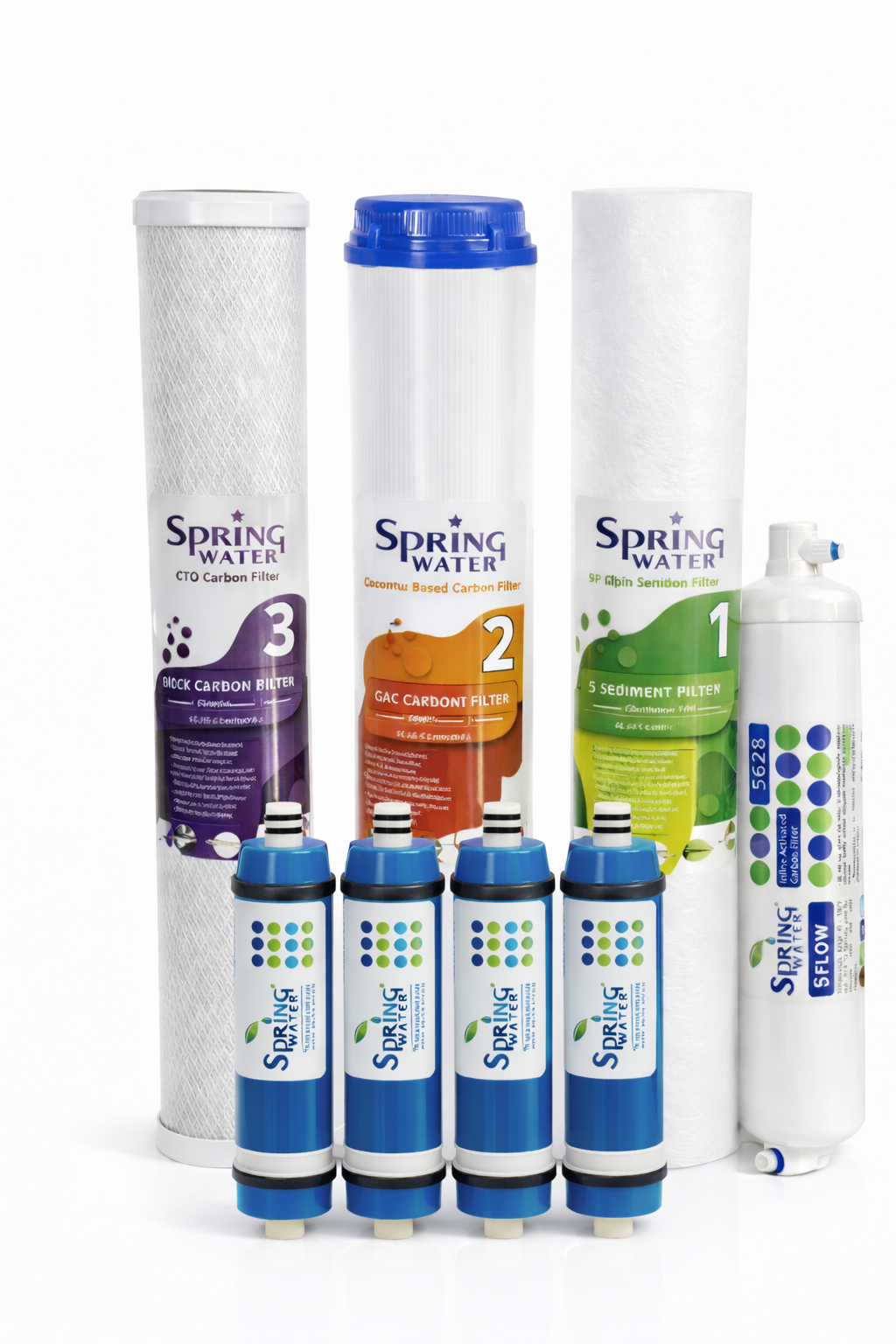 20'' Açık Cihaz 4 X 100 GPD MEMBRAN SET (1,2 TON/GÜN)