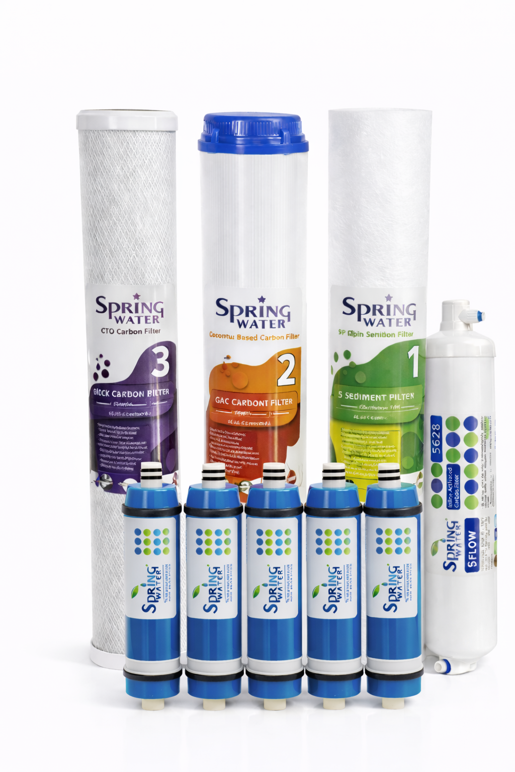 20'' Açık Cihaz 5 X 100 GPD MEMBRAN SET (1,5 TON/GÜN)