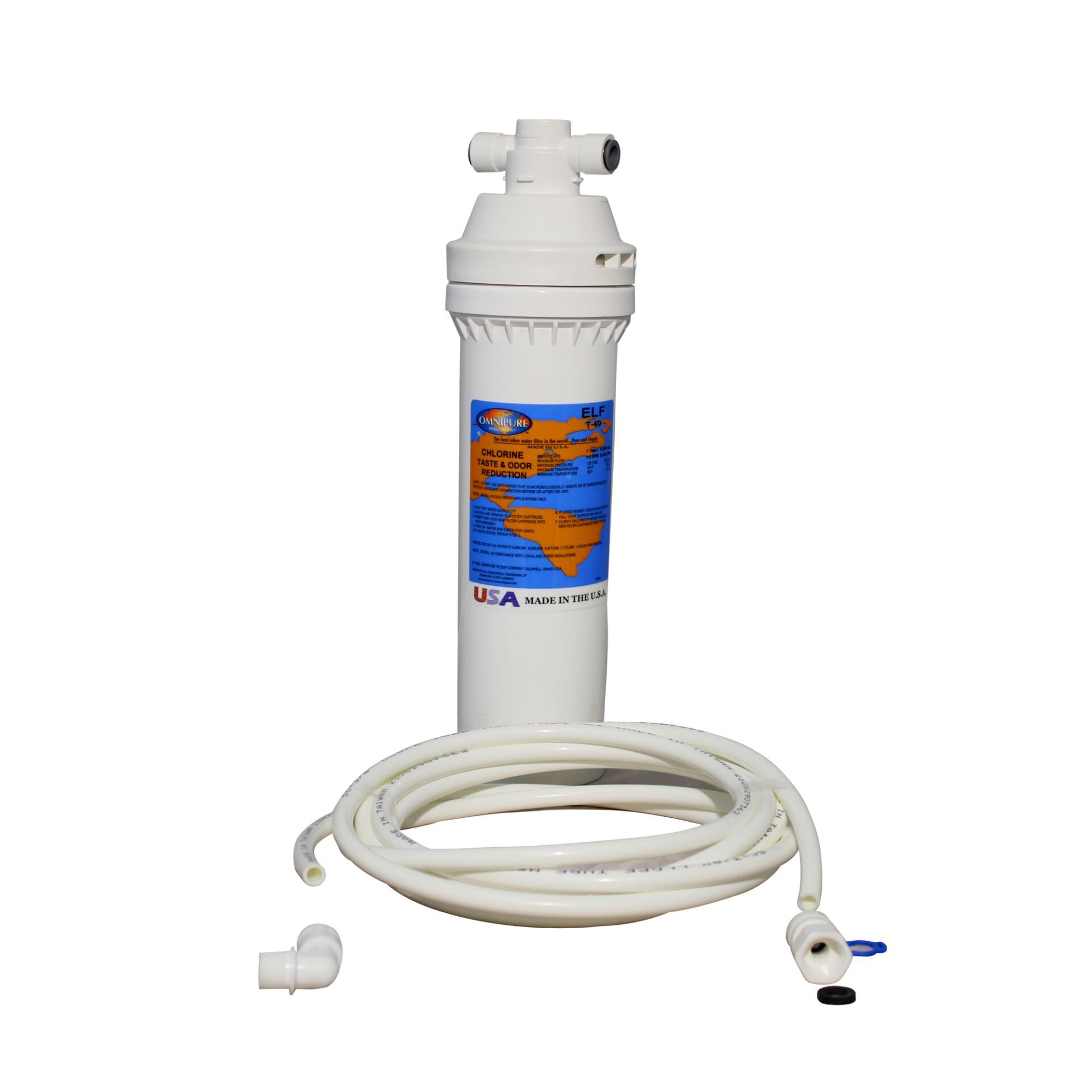 Abd Ürünü T-40 Atık Atmayan Tezgah Altı Direk Musluğa Bağlanabilen Su Arıtma Filtresi