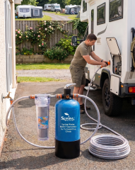 Spring Water Ön Karbon Filtreli Mobil Su Yumuşatma Cihazı