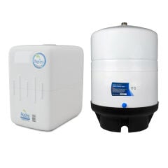 200 GPD 11 Aşamalı Kapalı Kasa Su Arıtma Cihazı | 40 L Çelik Tank