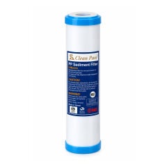 Clean Pure 10'' 5 Mikron Kapaklı Sediment Açık Cihaz Filtresi
