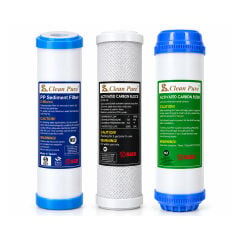 Clean Pure 10'' 3'lü Açık Cihaz Filtre Seti